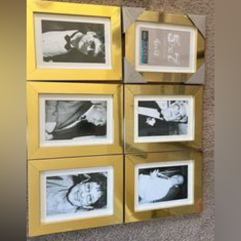 5x7 Gold Frames (6)